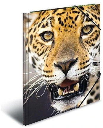 Laikiklis HERMA Sammelmappe A4 Leopard Polypropylen