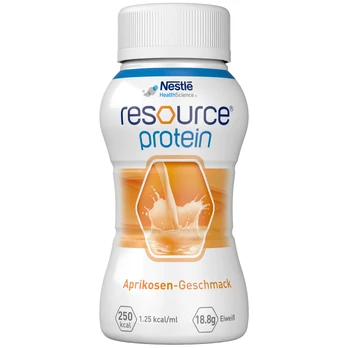Abrikosų skonio gėrimas RESOURCE PROTEIN, 4vnt.x200ml