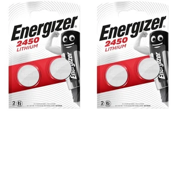 Energizer elementai CR2450, Lithium, 4 vnt.