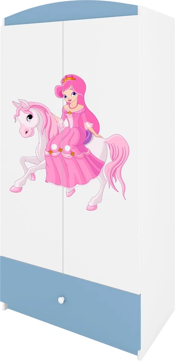 Mėlyna spinta babydreams princesė
