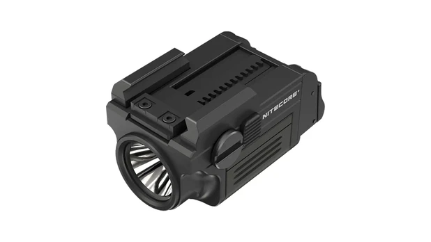 Nitecore NPL25 žibintuvėlis ant ginklo