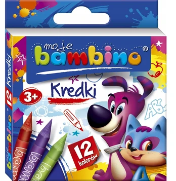 Bambino kreidelės 12 vnt.