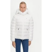 Tommy Jeans Pūkinė striukė DW0DW19926 Balta Regular Fit