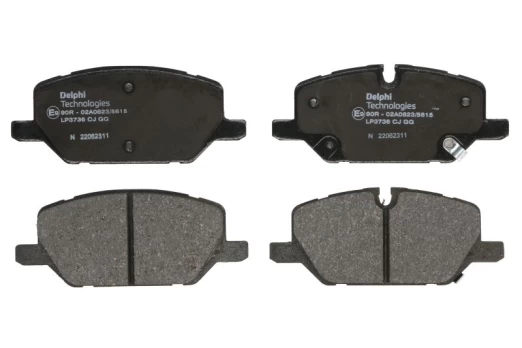 DELPHI LP3736 Brake pad set