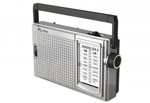 Eltra Radio iza-5 Sidabrinė