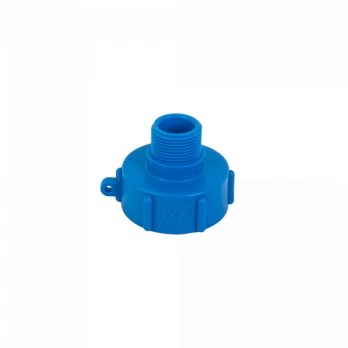 IBC adapteris Bradas, S60x6 / 1'' (vid./išor. sriegis)