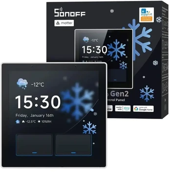 SONOFF NSPanel Pro Gen2 išmanusis namų valdymo ekranas, baltas