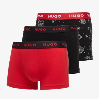 Bokserki Hugo Boss Trunk 3-Pack Design Multicolor - Dydis M (50532550-980 Šortai)