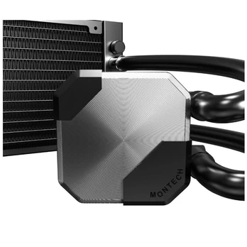 Montech Hyper Flow Silent 240 Juodas AIO rinkinys