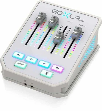 TC Helicon GO XLR Mini-WH - Maišytuvas sampler do streamingu balta