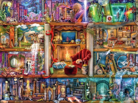 Dėlionė Ravensburgerio Didžioji biblioteka