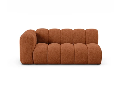 Left Modular Sofa, "Lupine", 3 Seats, 175x95x70, Brick