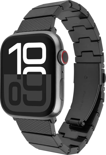 FIXED Resin Strap pro for Apple Watch 38/40/41, Carbon Black | Fixed
