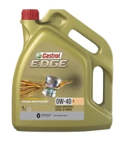 Variklių alyva CASTROL Edge (5L) SAE 0W40 EDGE 0W40 R 5L kaina