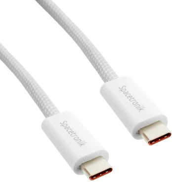 Kabelis USB-C 4.0 40Gbit/s Gen3x2 Spacetronik 1.2m