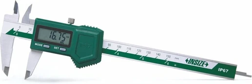 150 DIGIT CALIPER. 6 IP67 3V/ABS/SQ ROLL