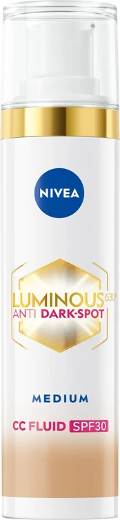 Nivea - Luminous630 CC Fluid SPF30 3-in-1 Medium - 40 ml