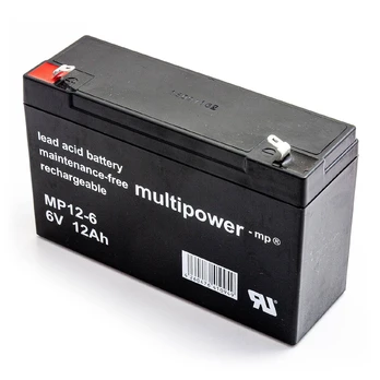 Multipower MP12-6 6V12Ah F1 Battery