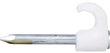 Schneider Electric 2070027 Sømclips 2070027 Uv-stabiliseret, halogenfrit Lysegrå 50 stk