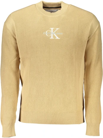 BEŻOWY SWETER MĘSKI CALVIN KLEIN