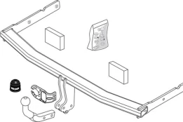 Priekabos prikabintuvas BRINK 356600 kaina