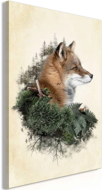 Artgeist Paveikslas - Mr Fox (1 Part) Vertical