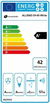 Gartraukis Allenzi CH 60 Baltas