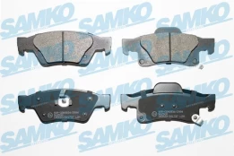 Stabdžių trinkelių rinkinys, diskinis stabdys SAMKO 5SP1737 kaina