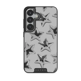Hotshot - Samsung Galaxy S25 Case, Elite Dark (Magnetic) / Silver