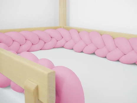 BENLEMI lovos apsauga, 300 cm., Pink, 8193/300-RUZ