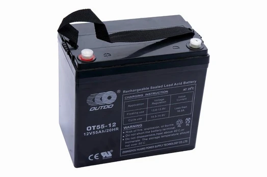 OUTDO (HUAWEI) 12V 55Ah AGM VRLA akumuliatorius