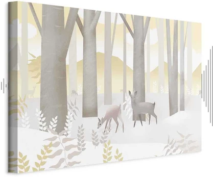 Artgeist Paveikslas - Fairy-Tale Forest (1 Part) Vertical - Third Variant