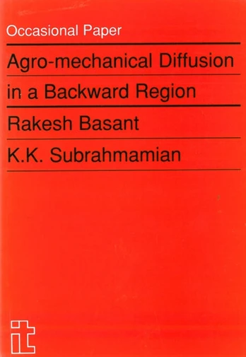 Agro-mechanical Diffusion in a Backward Region