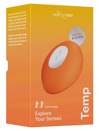We-Vibe Temp klitorio vibratorius, oranžinis