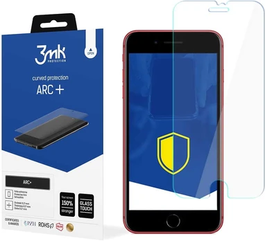 Ekrano plėvelė 3MK Curved Protection ARC+ Apple iPhone SE 2020