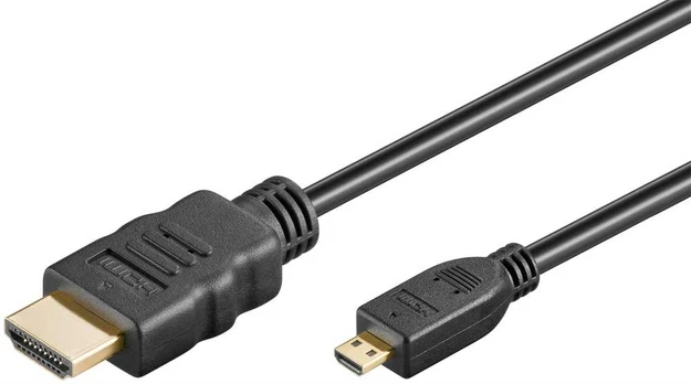 Kabelis Goobay HDMI Micro - HDMI 0.5m juoda (RB53780)