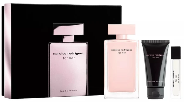 Dovanų komplektas moterims Narciso Rodriguez For Her