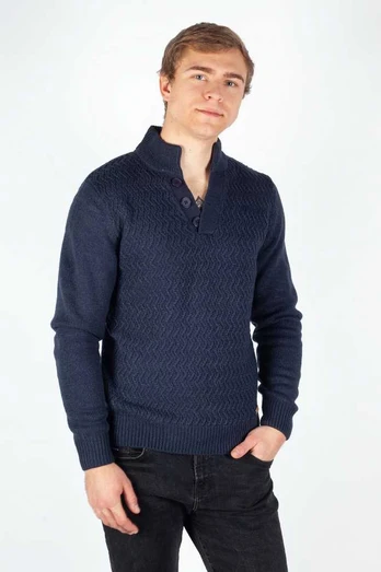Blue Seven Megztinis Mėlynas SEVEN