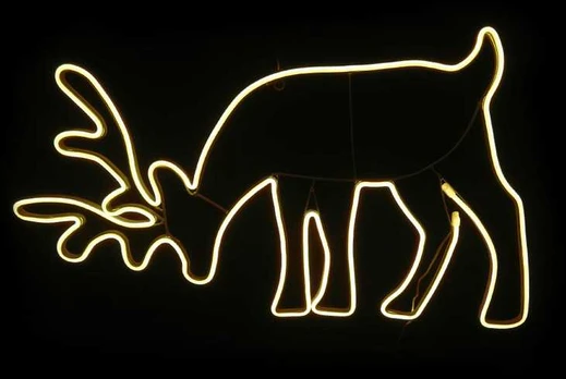 LED neoninis elnias