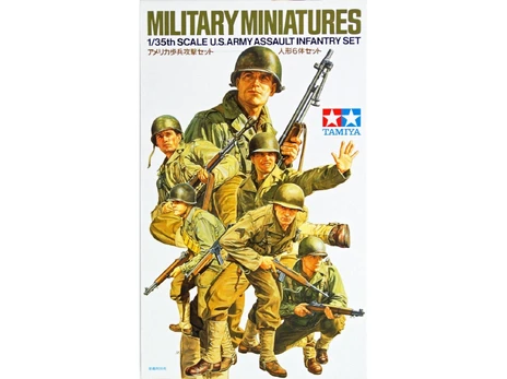 Konstruktorius Tamiya 1:35 U.S. army assault infantry