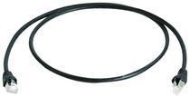 Telegärtner patch kabelis SFTP CAT 6A juodas 3,0m