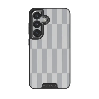 Off-Grid - Samsung Galaxy S25 Case, Elite Dark (Magnetic) / Silver