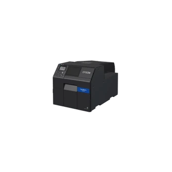 Epson ColorWorks CW-C6500Ae (mk), cutter, disp., USB, Ethernet, black