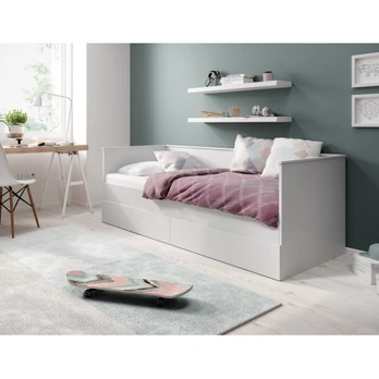 Double bed with mattresses HELA II 200x80