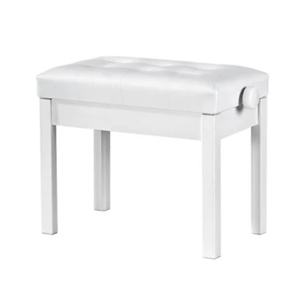 Pianino kėdė KALINE BA-212-WH