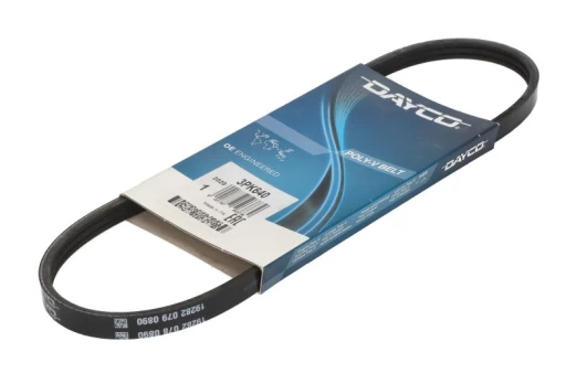 V formos rumbuoti diržai DAYCO 3PK640