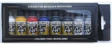 Vallejo Airbrush Color rinkinys 8 vnt