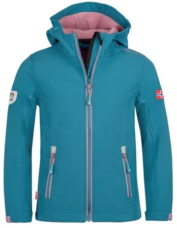 Mergaičių "Trollfjord" striukė "Jr" 175-334 softshell striukė Trollkids