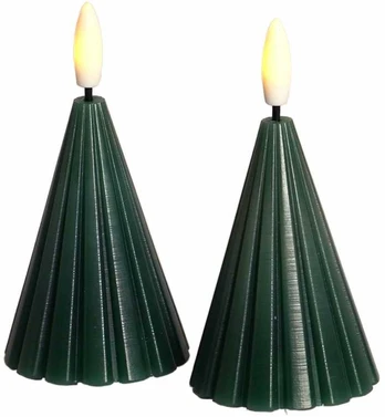 Sirius Sirius Laura Tree, 2 pcs. Ø5,7x8cm, žalias