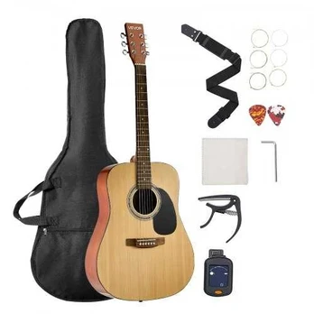 41 in Dreadnought akustinė gitara komplektas pradedantiesiems